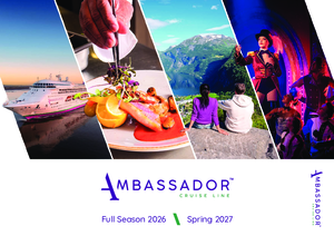 Ambassador Cruise Line, Full Season 2026 2027 Part 1